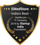 Award - EMedStore - India's best Healthcare IT Company 2019 by Startup India Foundation