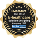 Award - EMedStore - The best E-Healthcare Solution Designing Company - 2017