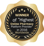 Award Winner Of Highest Online Pharmacy Platform Provider In 2016 Worldwide