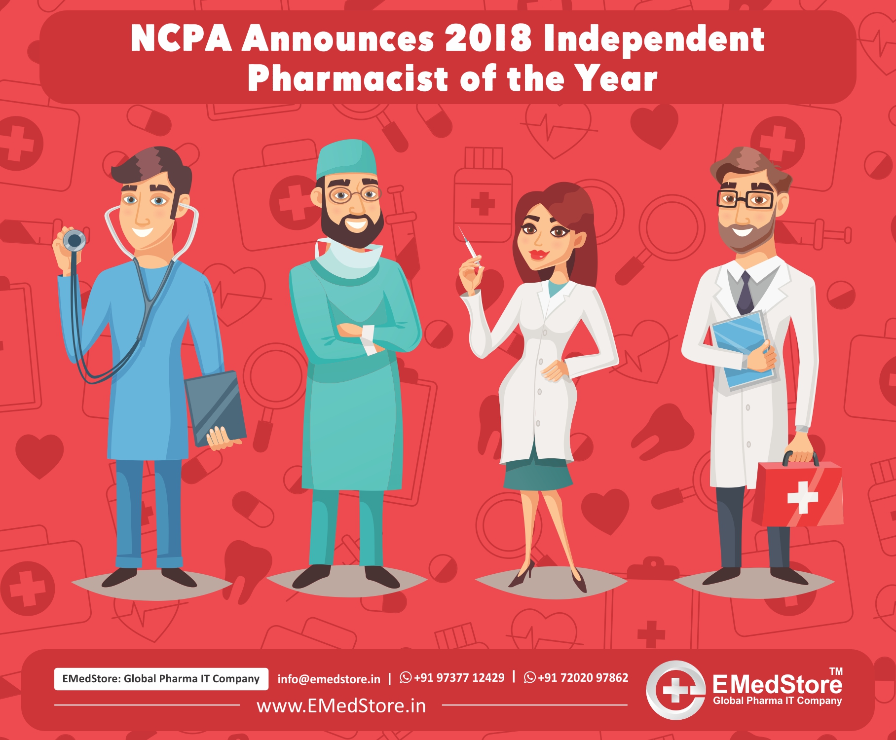 NCPA Announces 2018 Independent Pharmacist of the Year