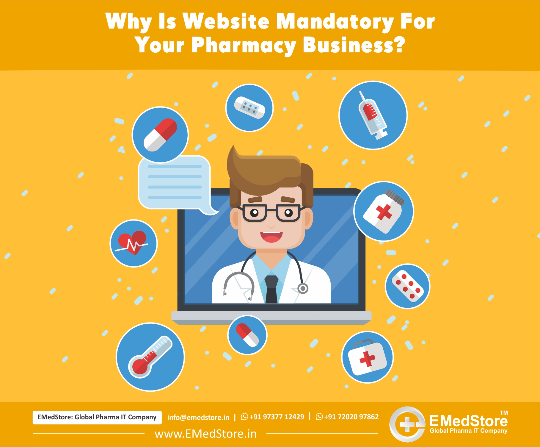 Why Is Website Mandatory For Your Pharmacy Business? 