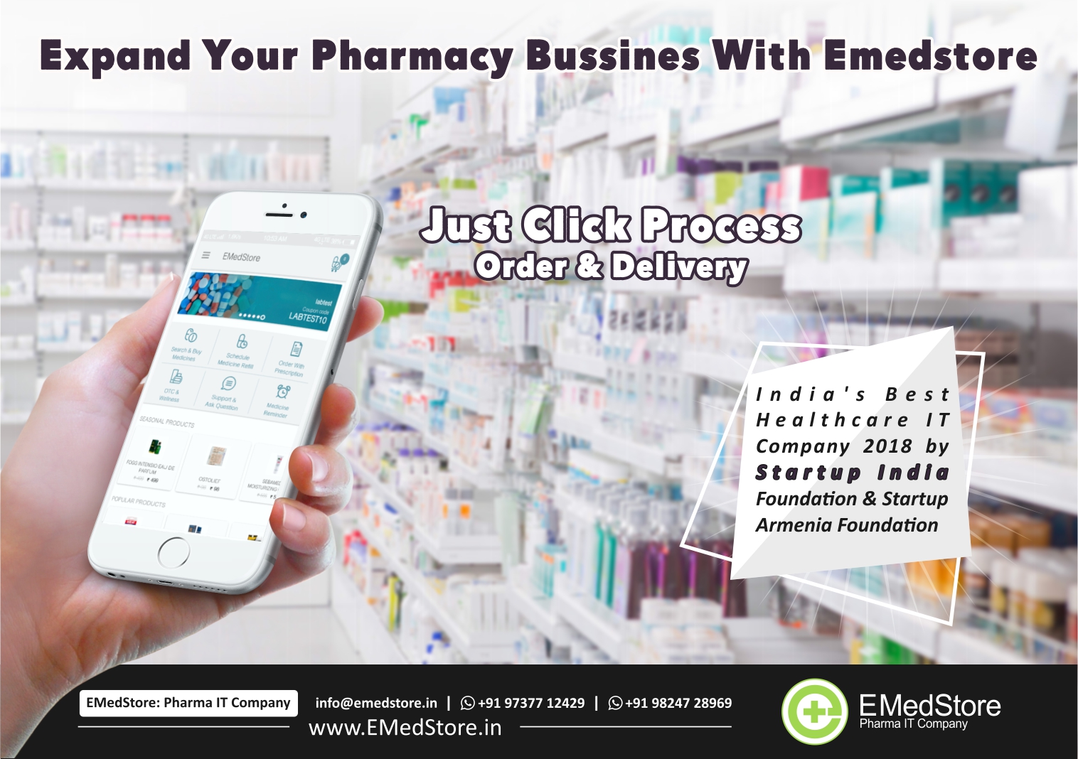 Expand Your Pharmacy Business With EMedStore
